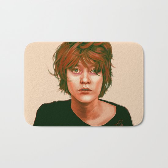 Take a look in the mirror Bath Mat