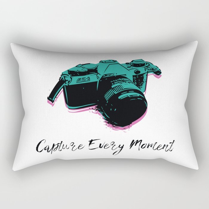 Capture Every Moment Rectangular Pillow