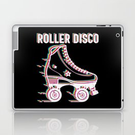 Roller Disco 80s aesthetic shirts and gifts Laptop Skin