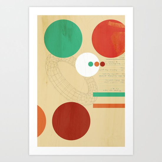 Orbital Secret Art Print