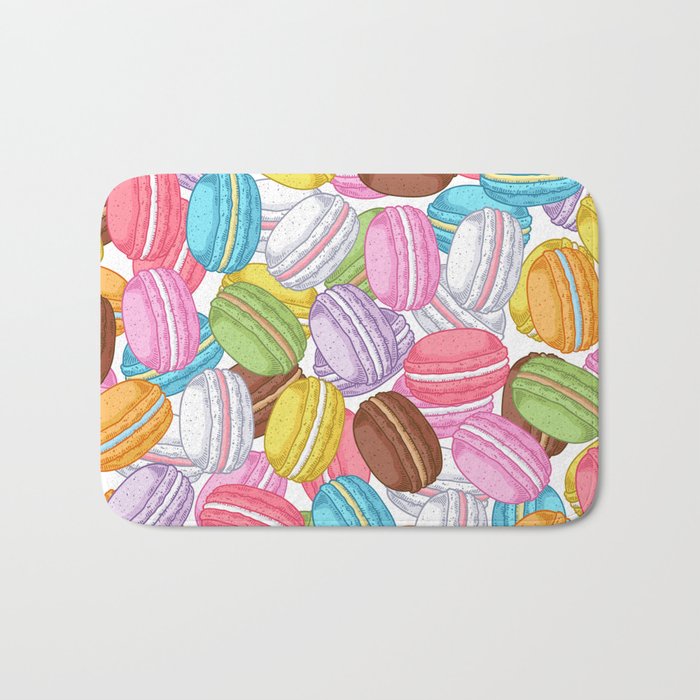 Macarons Bath Mat