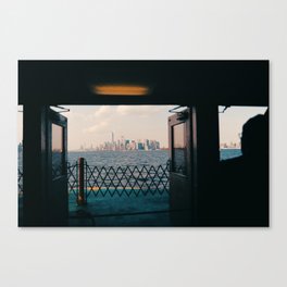 Staten Island Ferry Canvas Print