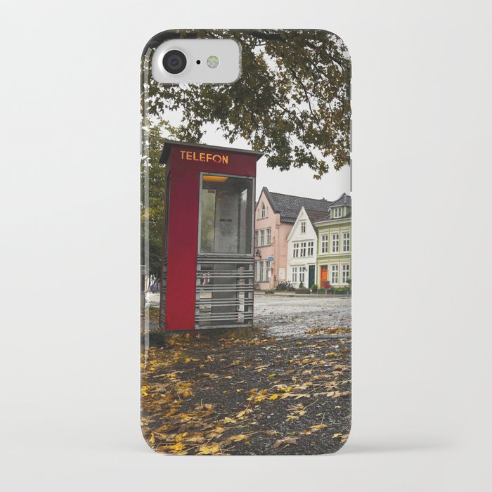 Fall in Bergen (Bergen, Norway)  iPhone Case