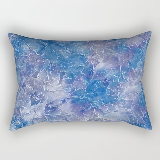 Frozen Leaves 11 Rectangular Pillow