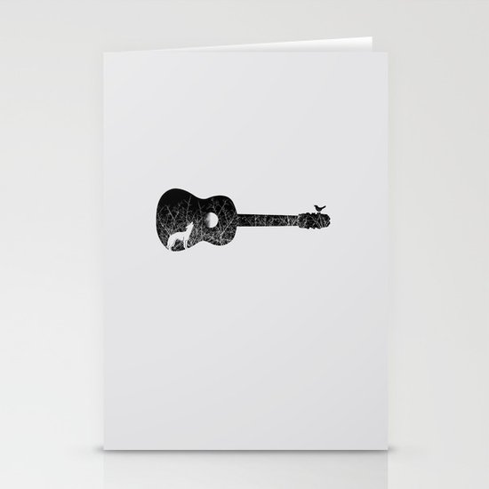Night sounds Stationery Cards