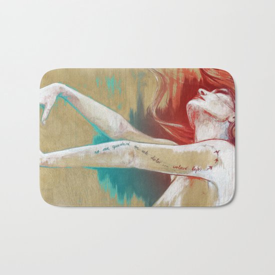 I won´t stay in this pain… (I´ll fly away) Bath Mat