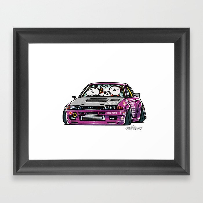Crazy Car Art 0141 Framed Art Print