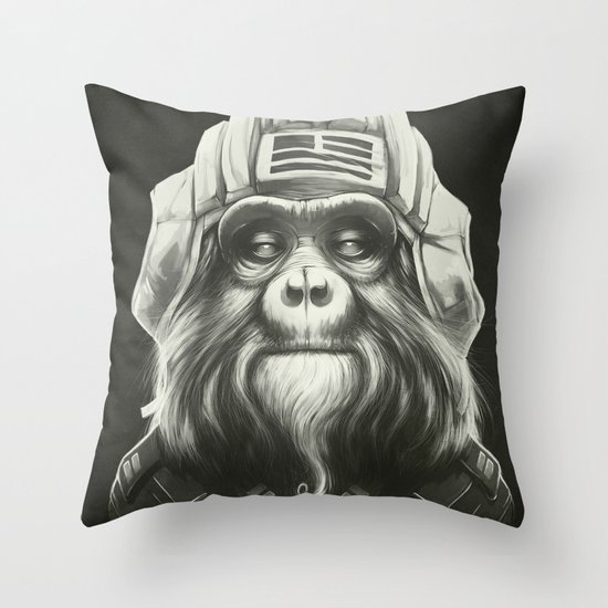Commander Throw Pillow