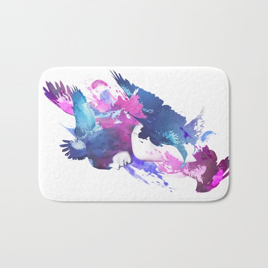 Bloody Fight Bath Mat