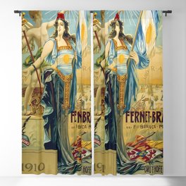 1910 Fernet Branca Liqueur Aperitif Advertisement Blackout Curtain