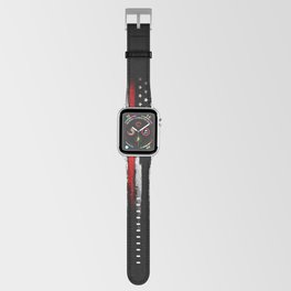 USA red line flag Apple Watch Band