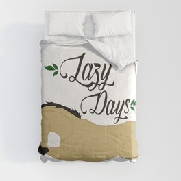Lazy Days - Buckskin Comforter