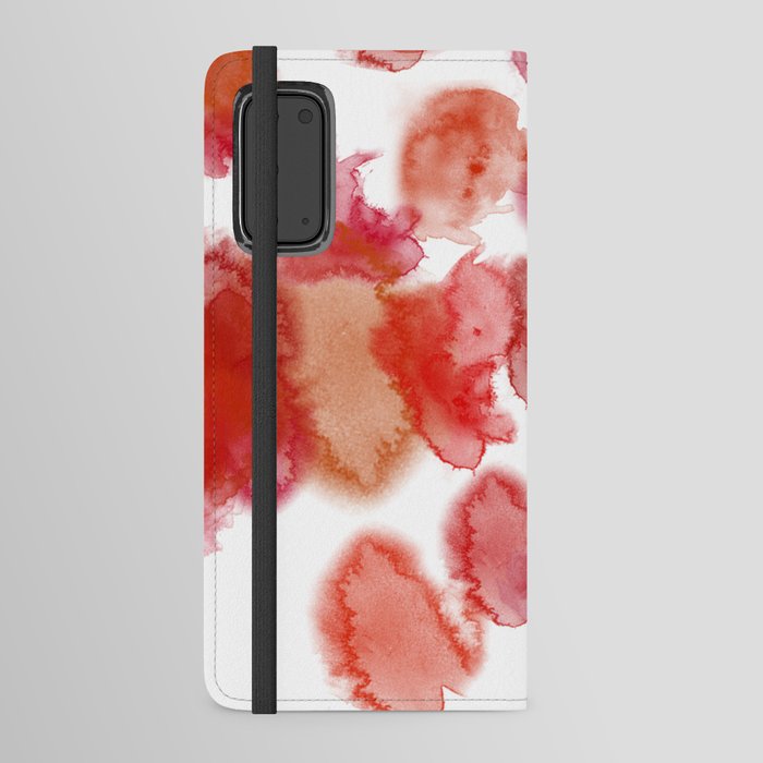 16 Abstract Watercolor Petal Floral 220521 Valourine Digital Original  Android Wallet Case