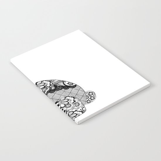 Rabbit floral Notebook