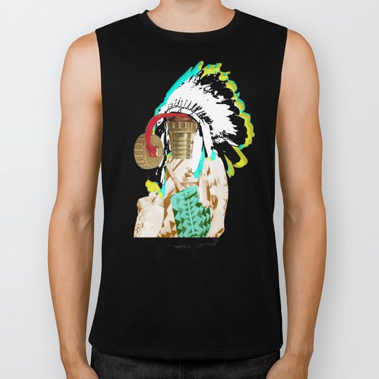 Indian Pop 37 Biker Tank