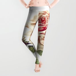 Rose from Songs of Love and Joy Poems Leggings