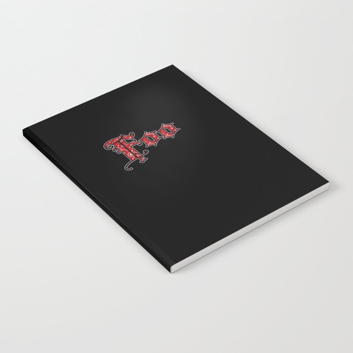 Foo Bandana Red Rag Notebook