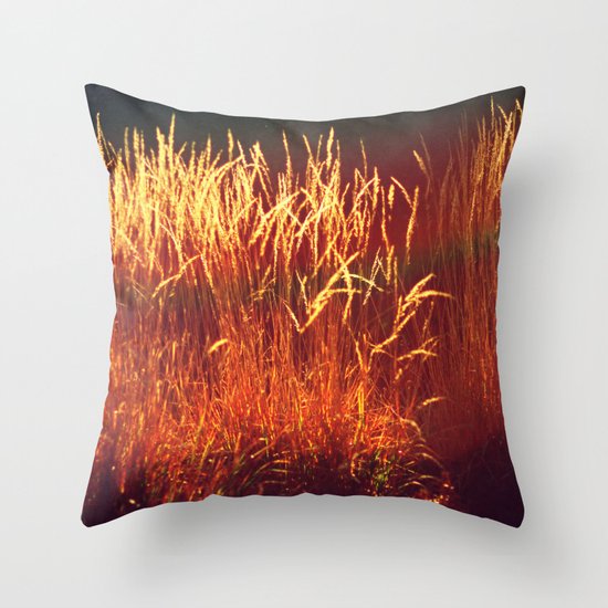 sunset colors Throw Pillow