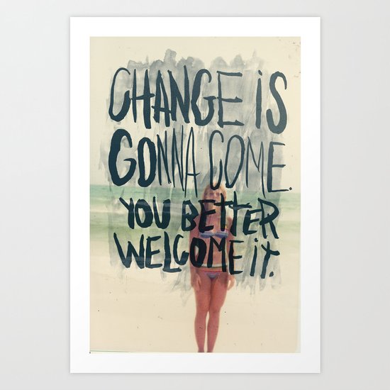 THE FUTURE, Y'ALL Art Print