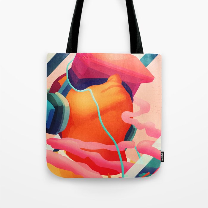 In the Clouds Tote Bag