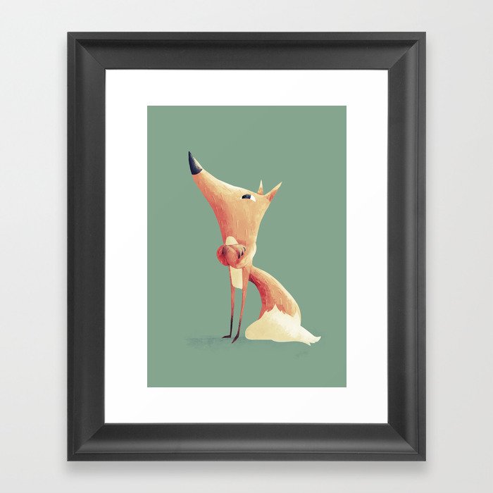 Freddie the Fox Framed Art Print