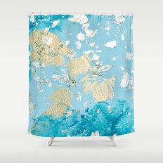 Blue and Paint Shower Curtains | Society6 Blue and Paint Shower Curtains | Society6
