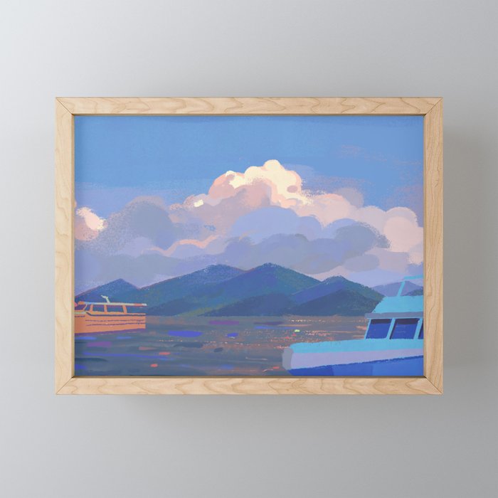 Memories of Taiwan 1 Framed Mini Art Print