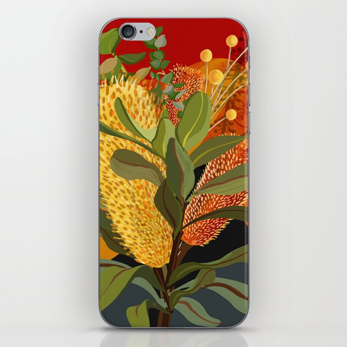 Australian Banksia native flora, iPhone Skin