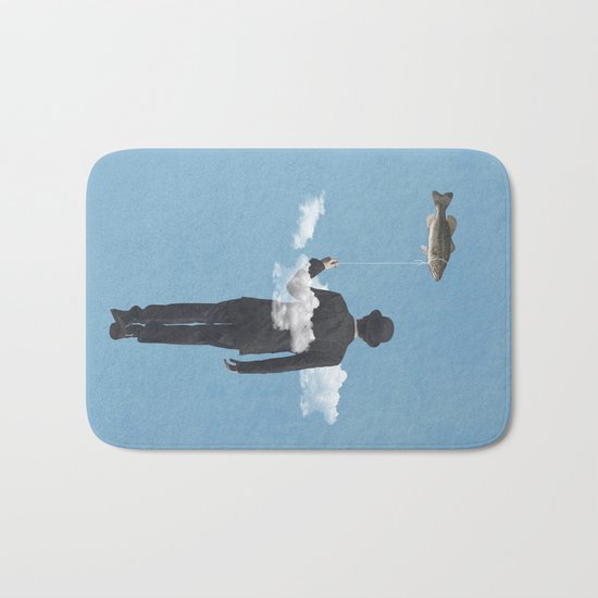 fly fishing Bath Mat
