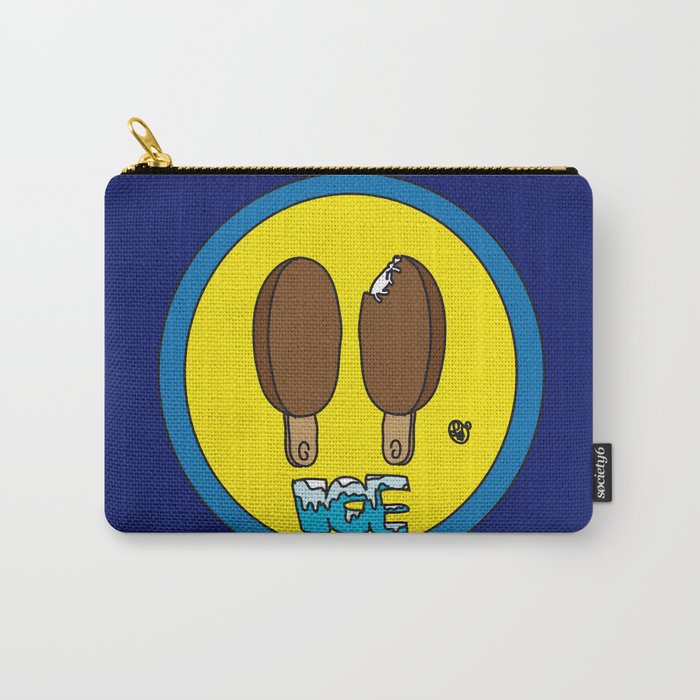 Icecream Smiley Carry-All Pouch