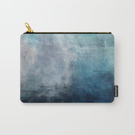 Beach in Blue Carry-All Pouch