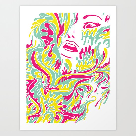 Eyegasmic Art Print