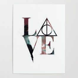 Love Always Watercolor II Poster