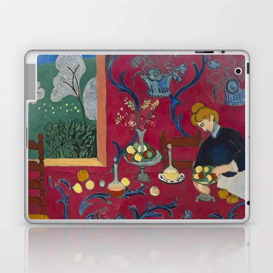 Henri Matisse, The Dessert Harmony in Red, Gallery Wall Set, Modern Home Décor Laptop & iPad Skin