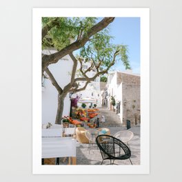 Streets of Ibiza | Fine art print old town | Travel Photography Europe  Art Print