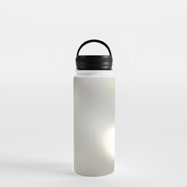 Polished silver metal texture Water Bottle