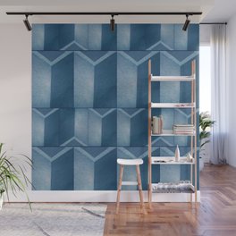 Jazzy Zig Zag Shapes 2 Wall Mural