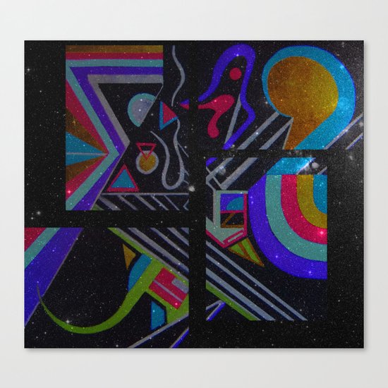 Pastel Series Nebulae Canvas Print