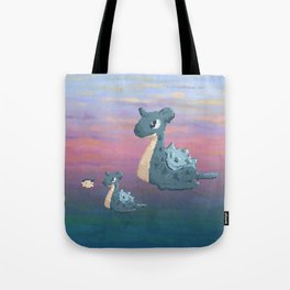 Swimming with Lapras. Tote Bag