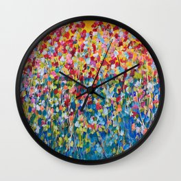 Reinvention and Happiness Wall Clock