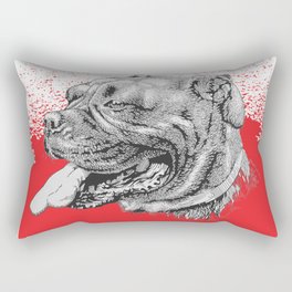 cute furry animal Rectangular Pillow