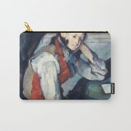 Paul Cezanne print, Exhibition wall art, Painting inspired art, illustration Cezanne, paintings print, Classic, Abstract wall art, Art Print Carry-All Pouch