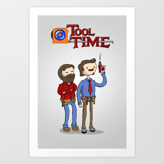 tool time. Art Print