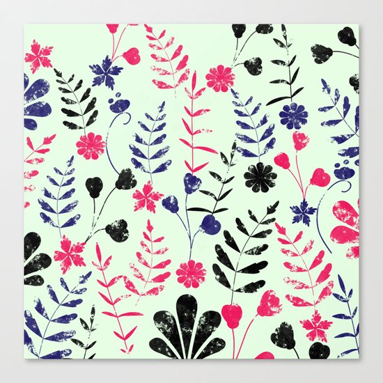 Floral Pattern Canvas Print