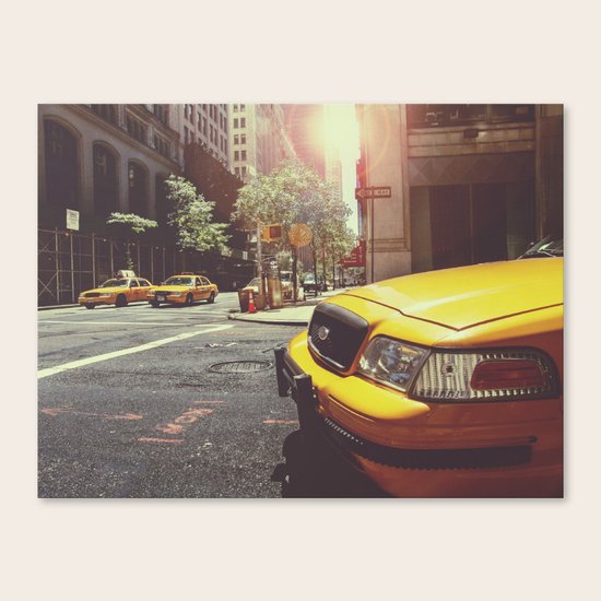 Taxi Canvas Print