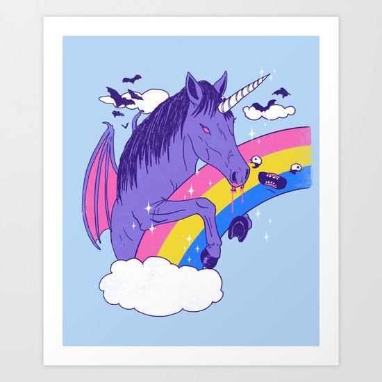 Vampcorn Art Print