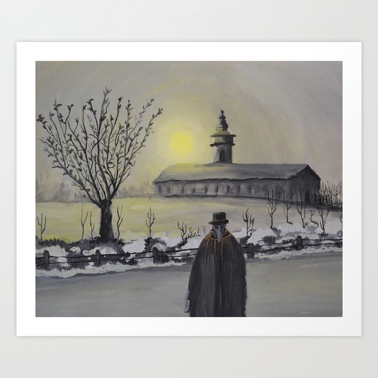 Track 6: Dark winter Art Print