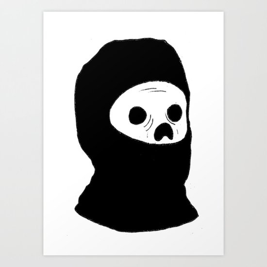 Stealth Zombie Art Print