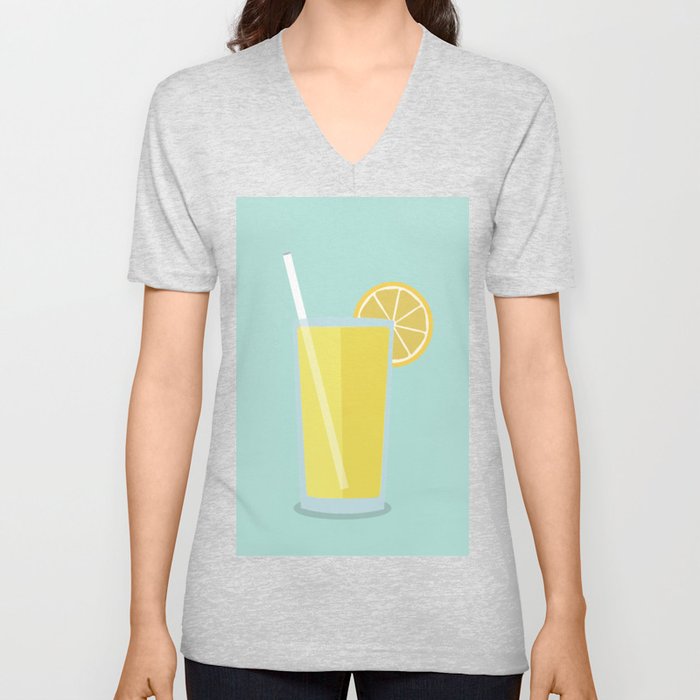 Cup of Lemons V Neck T Shirt
