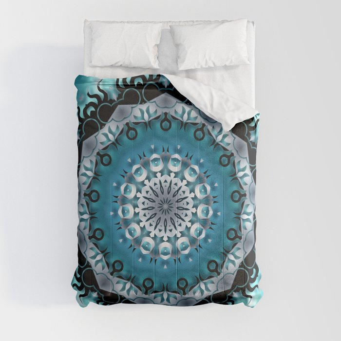 Mandala Blue 5 Comforter